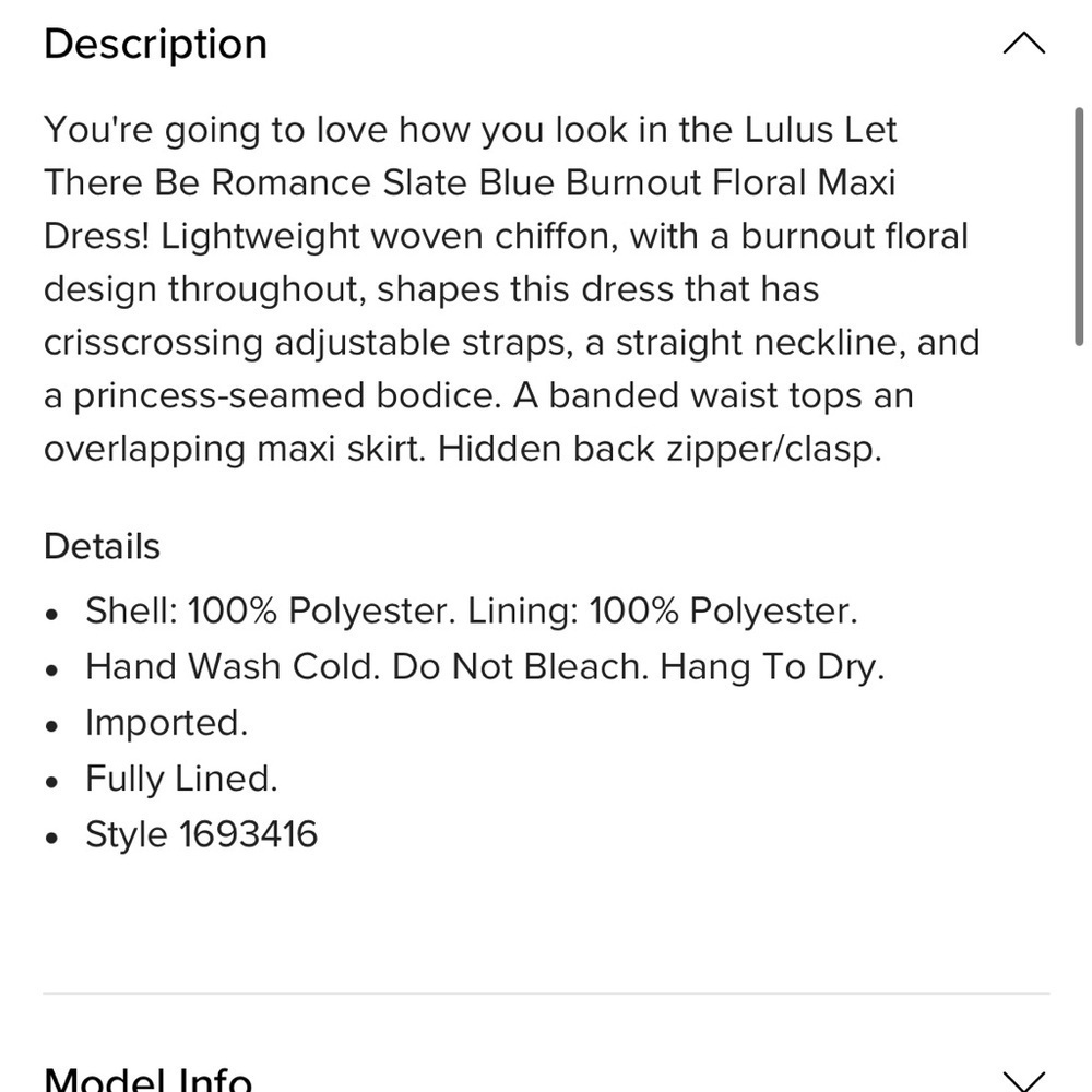 Lulus Let There Be Romance Slate Blue Burnout Floral Maxi Dress - Picture 6 of 7
